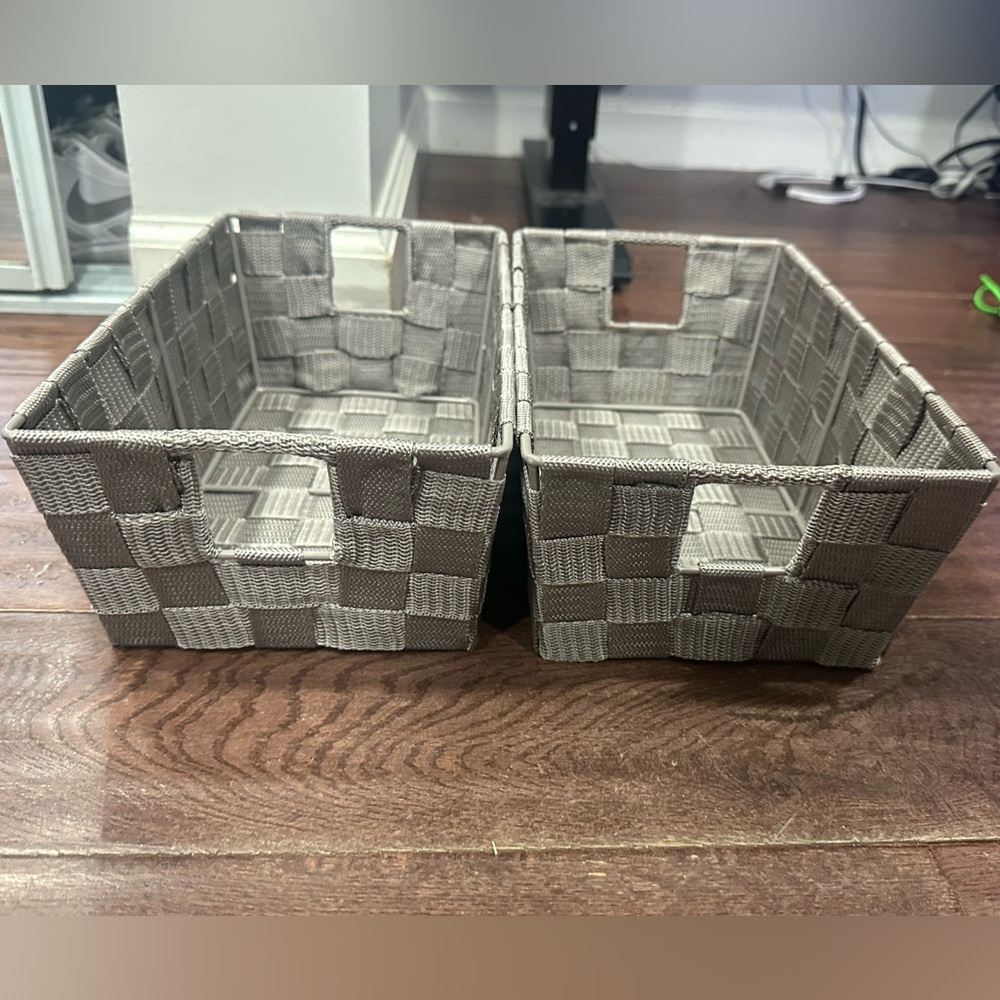 Fabric Organizer Bins